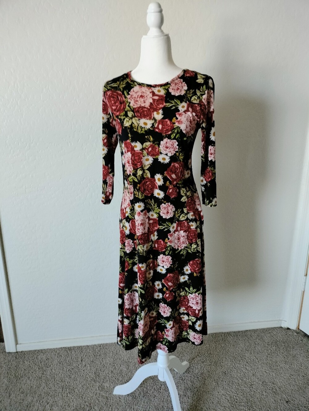 Rose Midi Dress